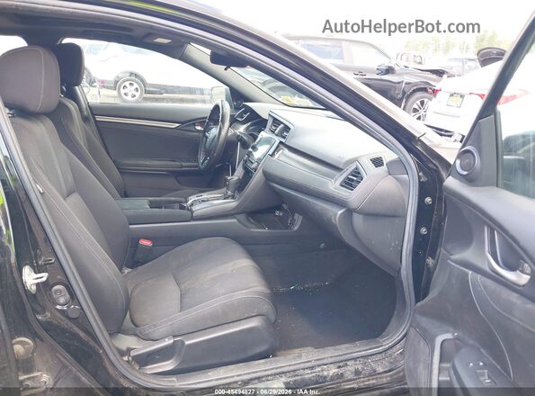 SHHFK7H69KU406531 2019 HONDA CIVIC Черный Вид салона спереди