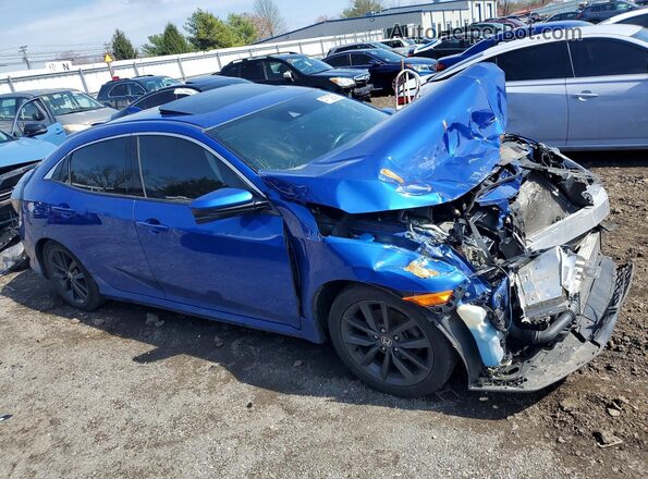 SHHFK7H69LU401654 2020 HONDA CIVIC Blue Front right