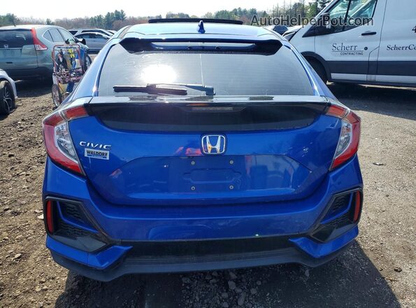 SHHFK7H69LU401654 2020 HONDA CIVIC Blue Rear view