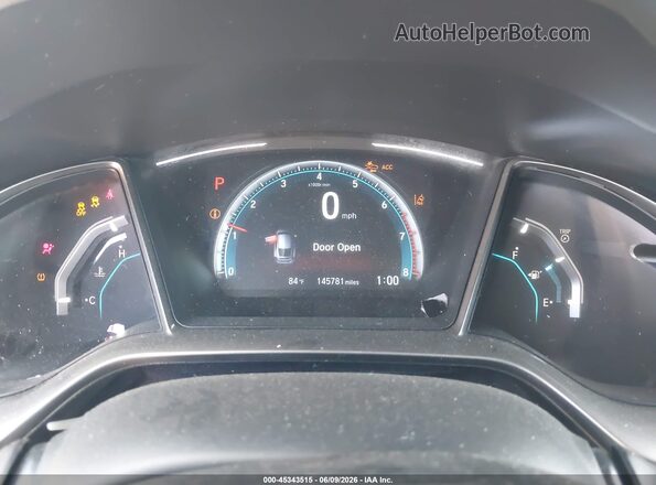 SHHFK7H69LU403386 2020 HONDA CIVIC Gray Вид задніх сидінь