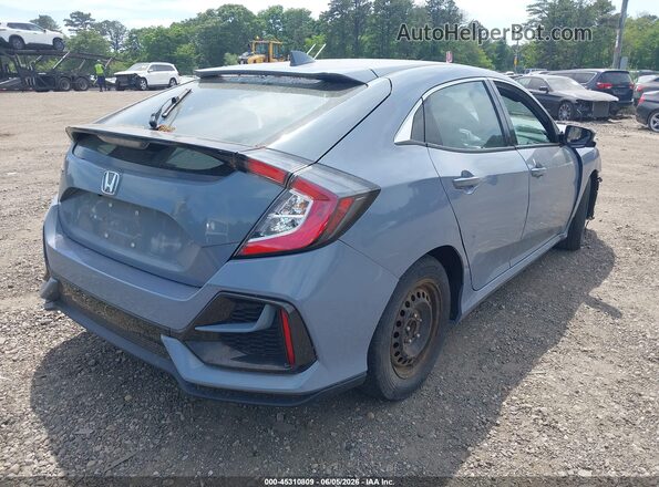 SHHFK7H69MU224413 2021 HONDA CIVIC Gray Հետևի աջ