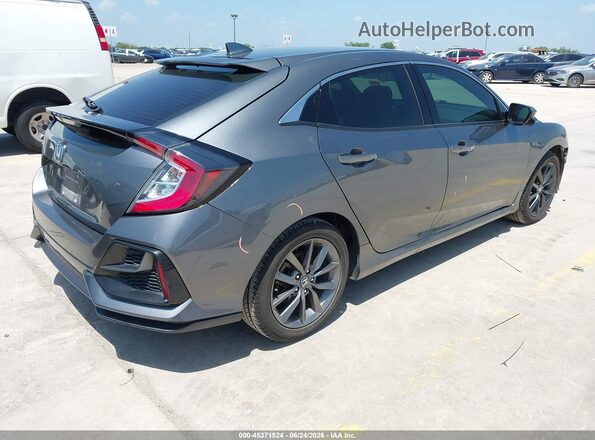 SHHFK7H69MU229062 2021 HONDA CIVIC Gray Trasero derecho