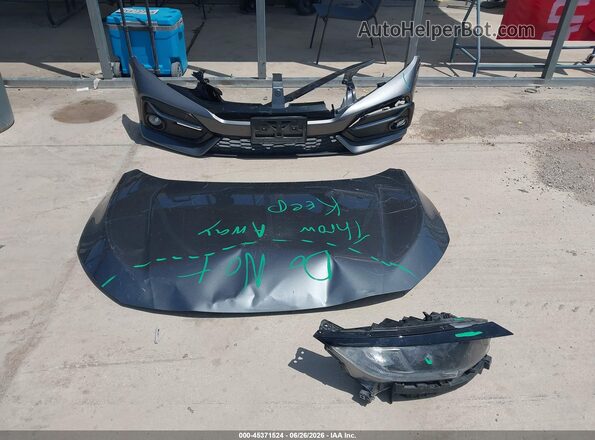 SHHFK7H69MU229062 2021 HONDA CIVIC Gray Vista del cuadro de instrumentos