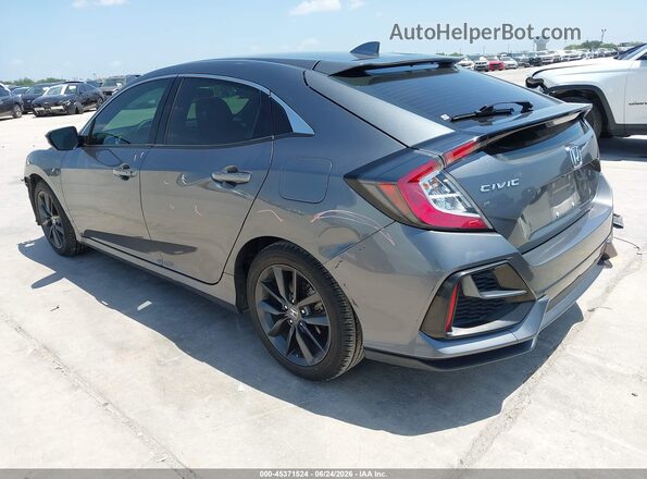 SHHFK7H69MU229062 2021 HONDA CIVIC Gray Trasero izquierdo