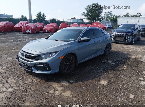 SHHFK7H69MU422019 2021 HONDA CIVIC Серый Передняя левая четверть