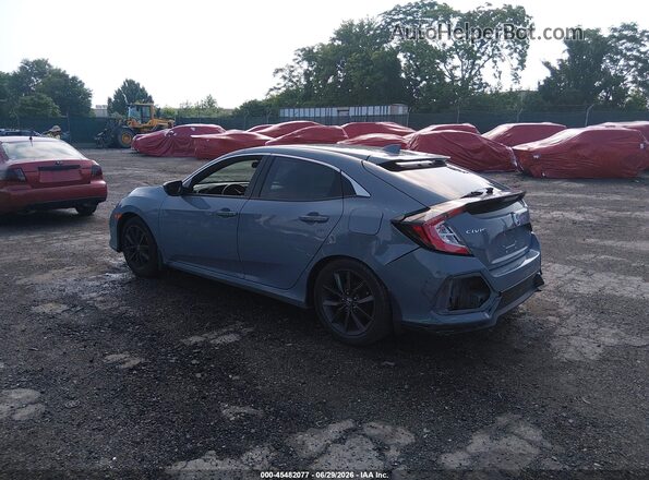 SHHFK7H69MU422019 2021 HONDA CIVIC Серый Задняя левая четверть