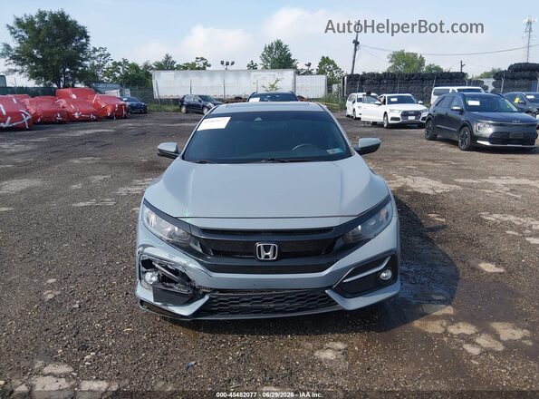 SHHFK7H69MU422019 2021 HONDA CIVIC Серый Вид щитка приборов