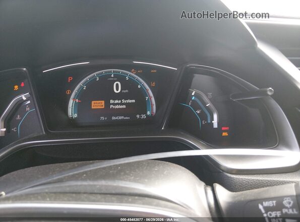 SHHFK7H69MU422019 2021 HONDA CIVIC Серый Вид задних сидений