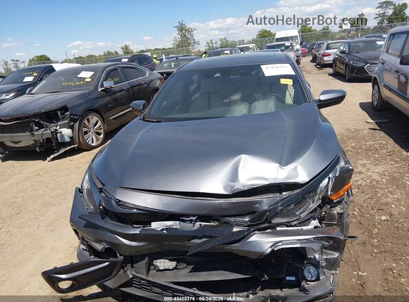 SHHFK7H6XMU202212 2021 HONDA CIVIC Серый Вид щитка приборов
