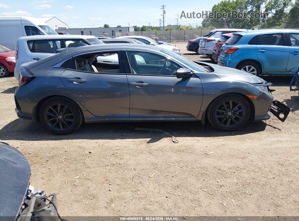 SHHFK7H6XMU202212 2021 HONDA CIVIC Серый Вид задней части салона