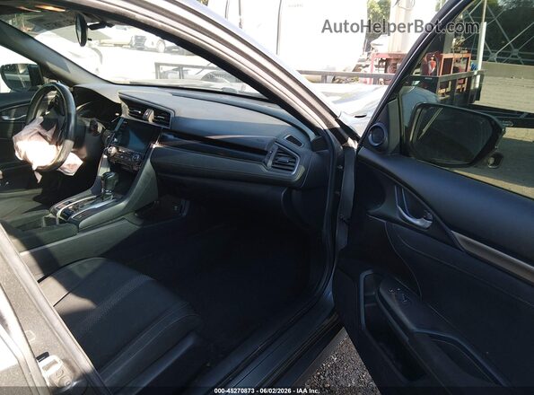 SHHFK7H6XMU233038 2021 HONDA CIVIC Серый Вид салона спереди