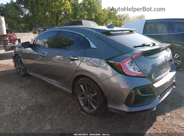 SHHFK7H6XMU233038 2021 HONDA CIVIC Серый Задняя левая четверть