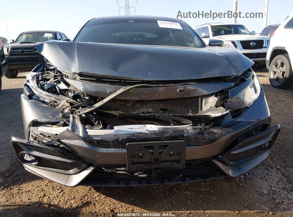 SHHFK7H6XMU233038 2021 HONDA CIVIC Серый Вид щитка приборов