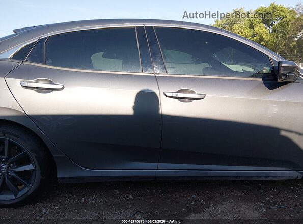 SHHFK7H6XMU233038 2021 HONDA CIVIC Серый Вид задней части салона