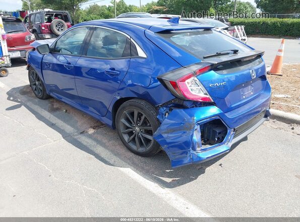 SHHFK7H6XMU416522 2021 HONDA CIVIC Blue Rear left
