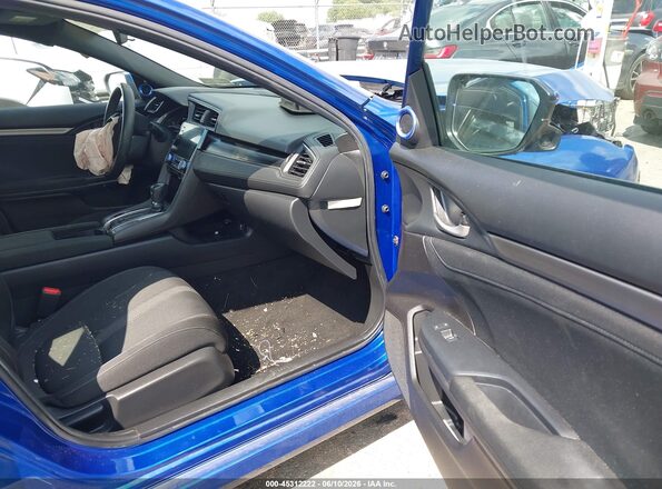 SHHFK7H6XMU416522 2021 HONDA CIVIC Blue Front interior view