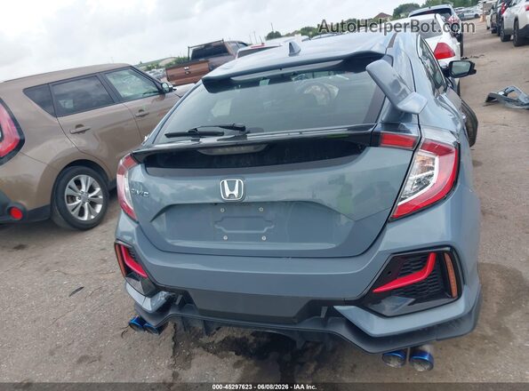 SHHFK7H71HU201089 2017 HONDA CIVIC Gray 