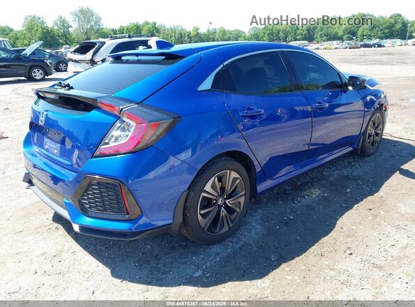 SHHFK7H73HU201384 2017 HONDA CIVIC Blue Trasero derecho