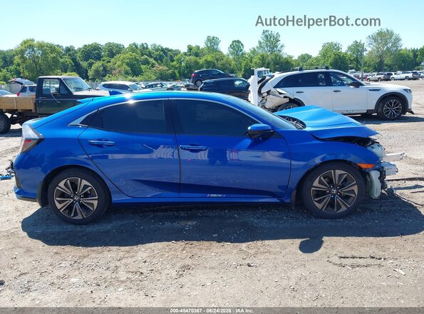 SHHFK7H73HU201384 2017 HONDA CIVIC Blue Vista interior trasera