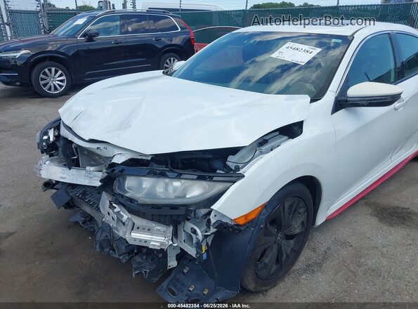 SHHFK7H73JU417385 2018 HONDA CIVIC White Вид спереду