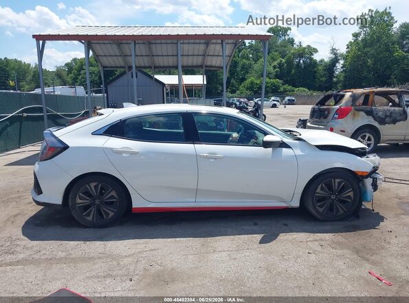 SHHFK7H73JU417385 2018 HONDA CIVIC White Вид задньої частини салону