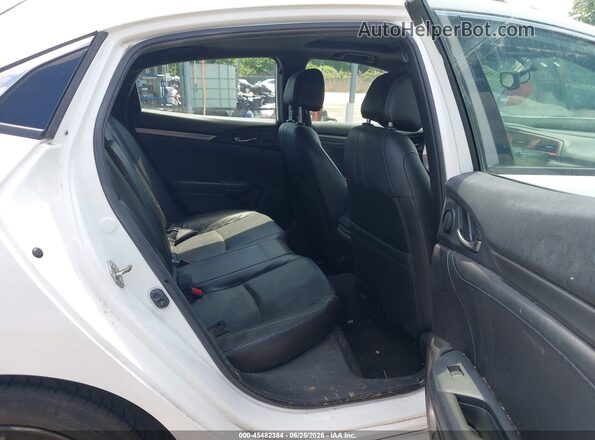 SHHFK7H73JU417385 2018 HONDA CIVIC White Вид наклейки з VIN-кодом