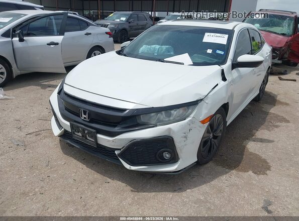 SHHFK7H77HU207320 2017 HONDA CIVIC White Przód lewy