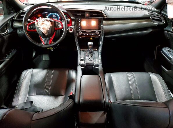 SHHFK7H7XJU201503 2018 HONDA CIVIC Красный Вид панели приборов