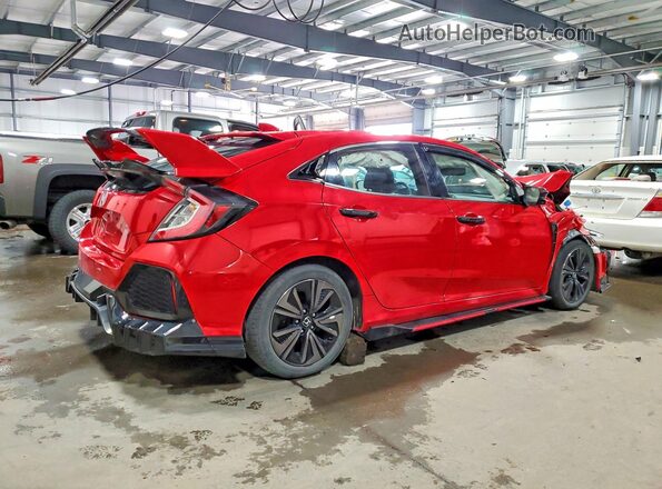 SHHFK7H7XJU201503 2018 HONDA CIVIC Красный Задняя правая четверть