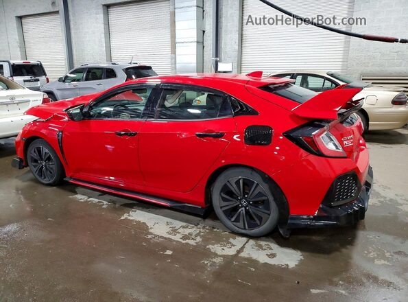 SHHFK7H7XJU201503 2018 HONDA CIVIC Красный Задняя левая четверть