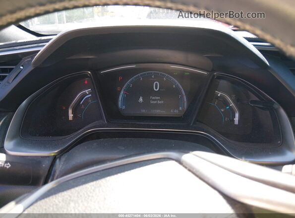 SHHFK7H85KU203296 2019 HONDA CIVIC Black Vista de los asientos traseros