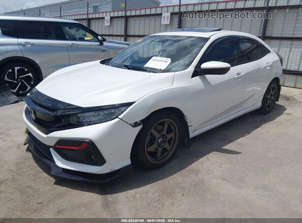 SHHFK7H86HU222254 2017 HONDA CIVIC White Front left