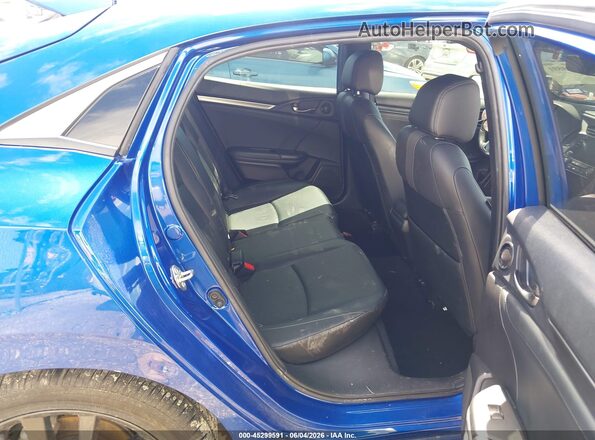 SHHFK7H89LU214268 2020 HONDA CIVIC Blue VIN კოდის სტიკერის ხედი