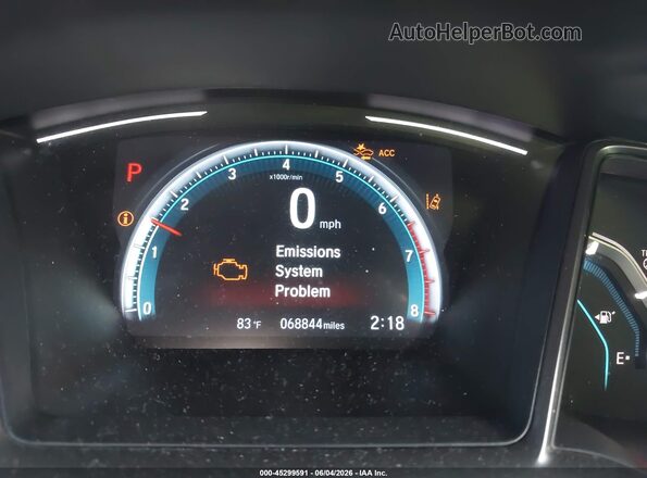 SHHFK7H89LU214268 2020 HONDA CIVIC Blue 