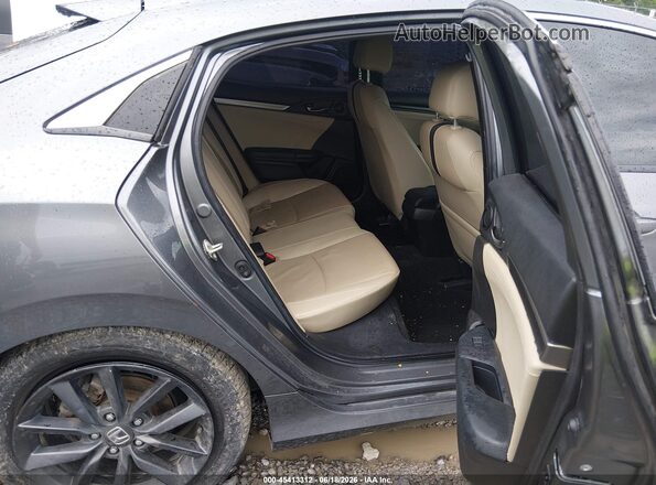 SHHFK7H89LU218787 2020 HONDA CIVIC Gray Vista de la etiqueta del VIN