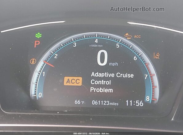 SHHFK7H89LU218787 2020 HONDA CIVIC Gray 