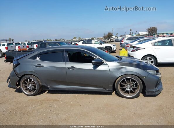 SHHFK7H91HU418112 2017 HONDA CIVIC Gray Սալոնի հետևի տեսք