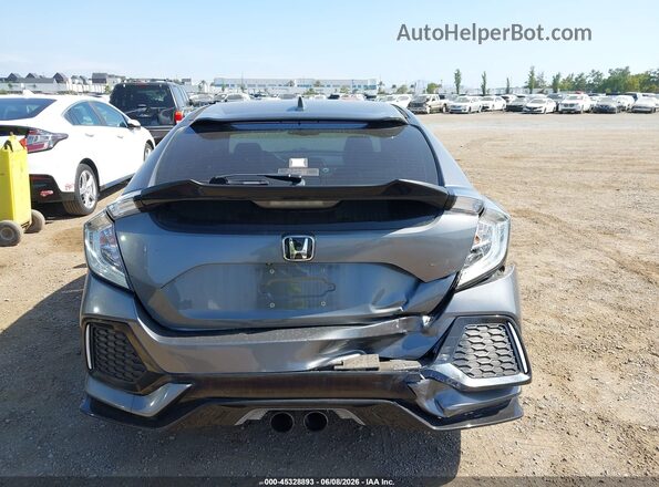 SHHFK7H91HU418112 2017 HONDA CIVIC Gray 