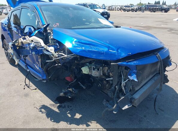 SHHFK7H91HU428901 2017 HONDA CIVIC Blue Widok z przodu