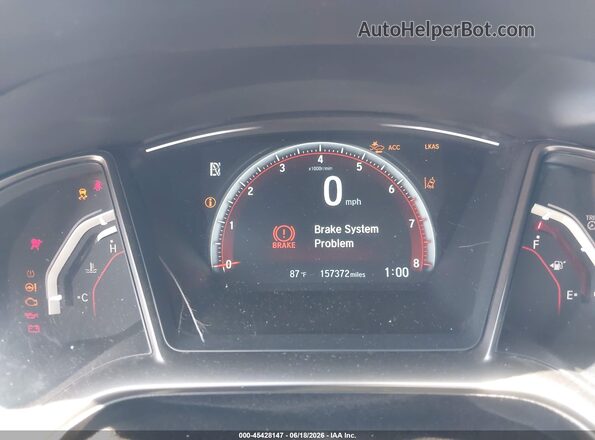 SHHFK7H91HU428901 2017 HONDA CIVIC Blue Widok tylnych siedzeń