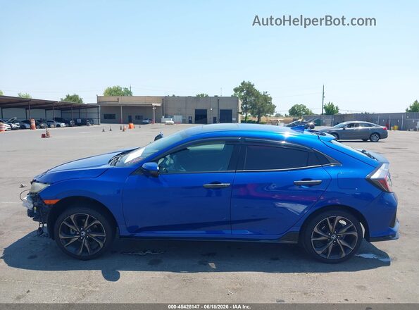 SHHFK7H91HU428901 2017 HONDA CIVIC Blue Widok wnętrza 360 stopni