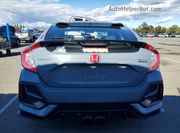 SHHFK7H91LU420838 2020 HONDA CIVIC Gray Vista trasera