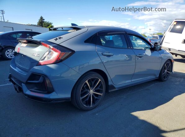 SHHFK7H91LU420838 2020 HONDA CIVIC Gray Trasero derecho