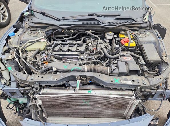 SHHFK7H92LU412232 2020 HONDA CIVIC Серый Вид задней части салона