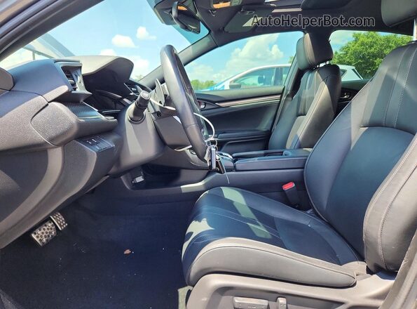 SHHFK7H96KU207477 2019 HONDA CIVIC Gray წინა სალონის ხედი
