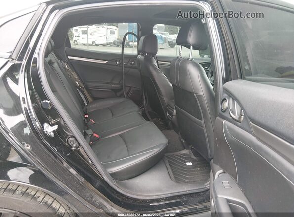 SHHFK7H97HU413285 2017 HONDA CIVIC Black VIN კოდის სტიკერის ხედი