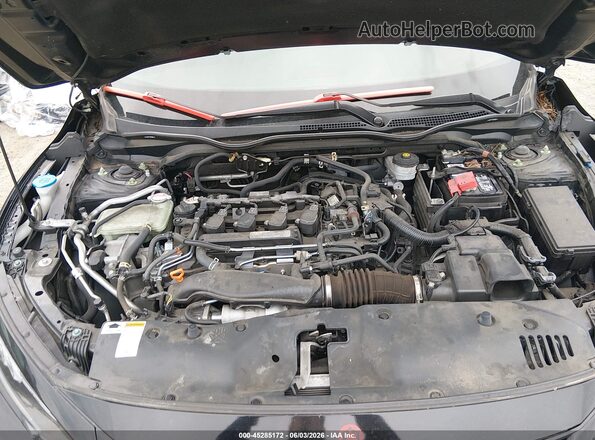SHHFK7H97HU413285 2017 HONDA CIVIC Black უკანა ხედი