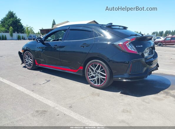 SHHFK7H98JU416167 2018 HONDA CIVIC Black Задня ліва чверть
