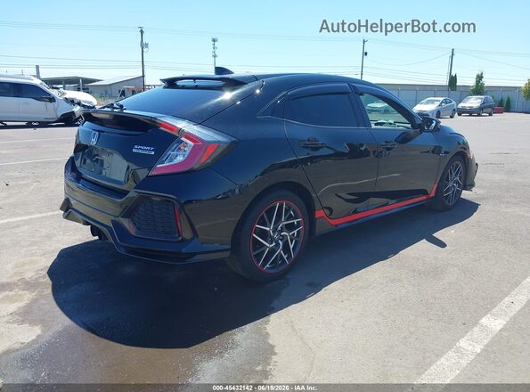 SHHFK7H98JU416167 2018 HONDA CIVIC Black Задня права чверть