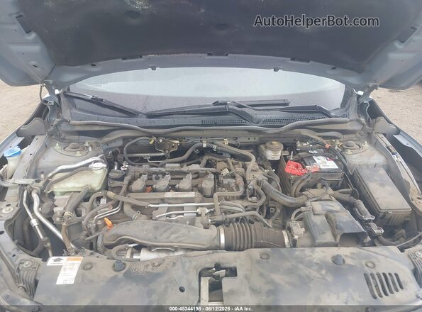 SHHFK7H98KU423573 2019 HONDA CIVIC Light Blue Вид ззаду